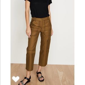 3.1 Phillip Lim cropped twill cargo pant